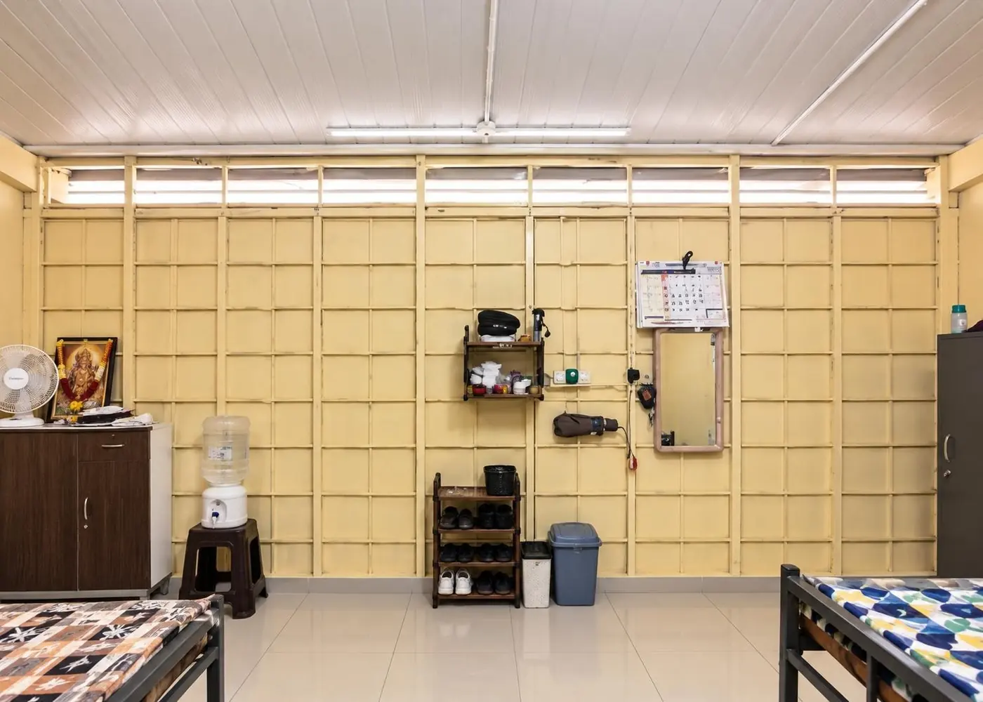 Common area and water station